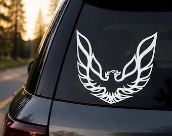 Pontiac Firebird Decal, Trans Am Firebird Decal, Firebird Eagle Decal, Pontiac Sticker, Muscle Car Decal, Classic Car Gift