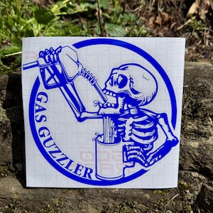 Gas Guzzler Decal, Truck Decal, Jeep Decal, Gas Hog Decal, Gas Guzzler