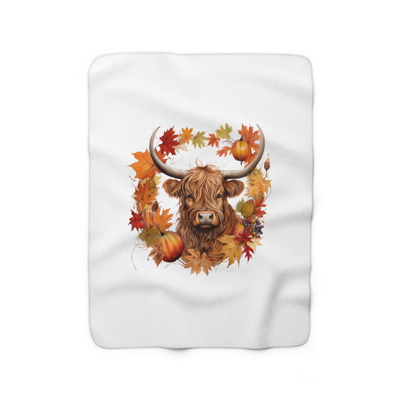 Highland Cow Blankets Fluffy Cow Blankets Baby Cow Mini Etsy