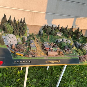 Model railway in the style of &quot;Wild West&quot;