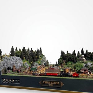 Einzigartige Wildwest-Eisenbahnanlage – handgefertigt für echte Sammler!