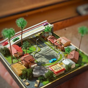 Grove Street Diorama – Handcrafted Tribute to GTA San Andreas