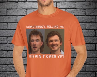 Morgan Wallen 2020 2024 Mugshots, Comfort Colors, Celebrity Mugshot, This Ain't Over Yet Mugshot, Country Concert Tee, Nashville Arrestaties