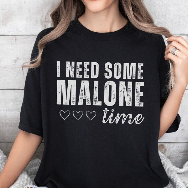 Post Malone Fan Comfort Colors T-Shirt, I Need Some Malone Time, Posty Concert Shirt, Gift for her, I Had Some Help, Country Pop Music Fan