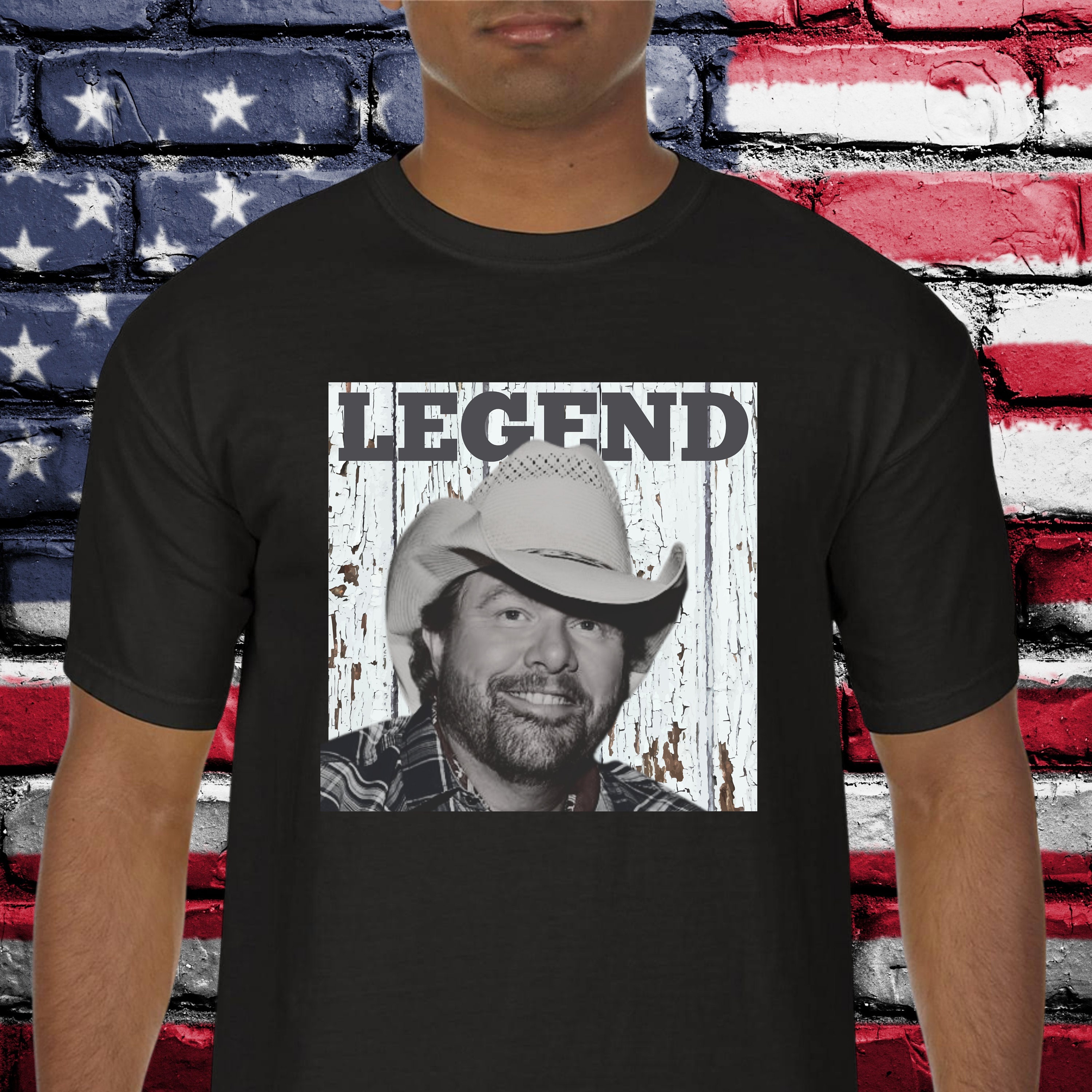 Comfort Colors Toby LEGEND T-Shirt, Raised on 90's Country