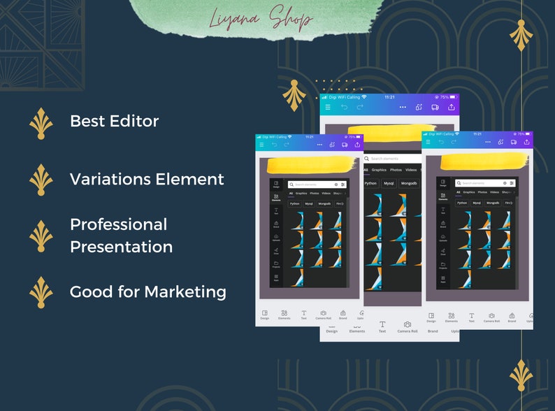 200 Canva Element,canva Editor,canva Cheat Code,canva Secret,trendy ...