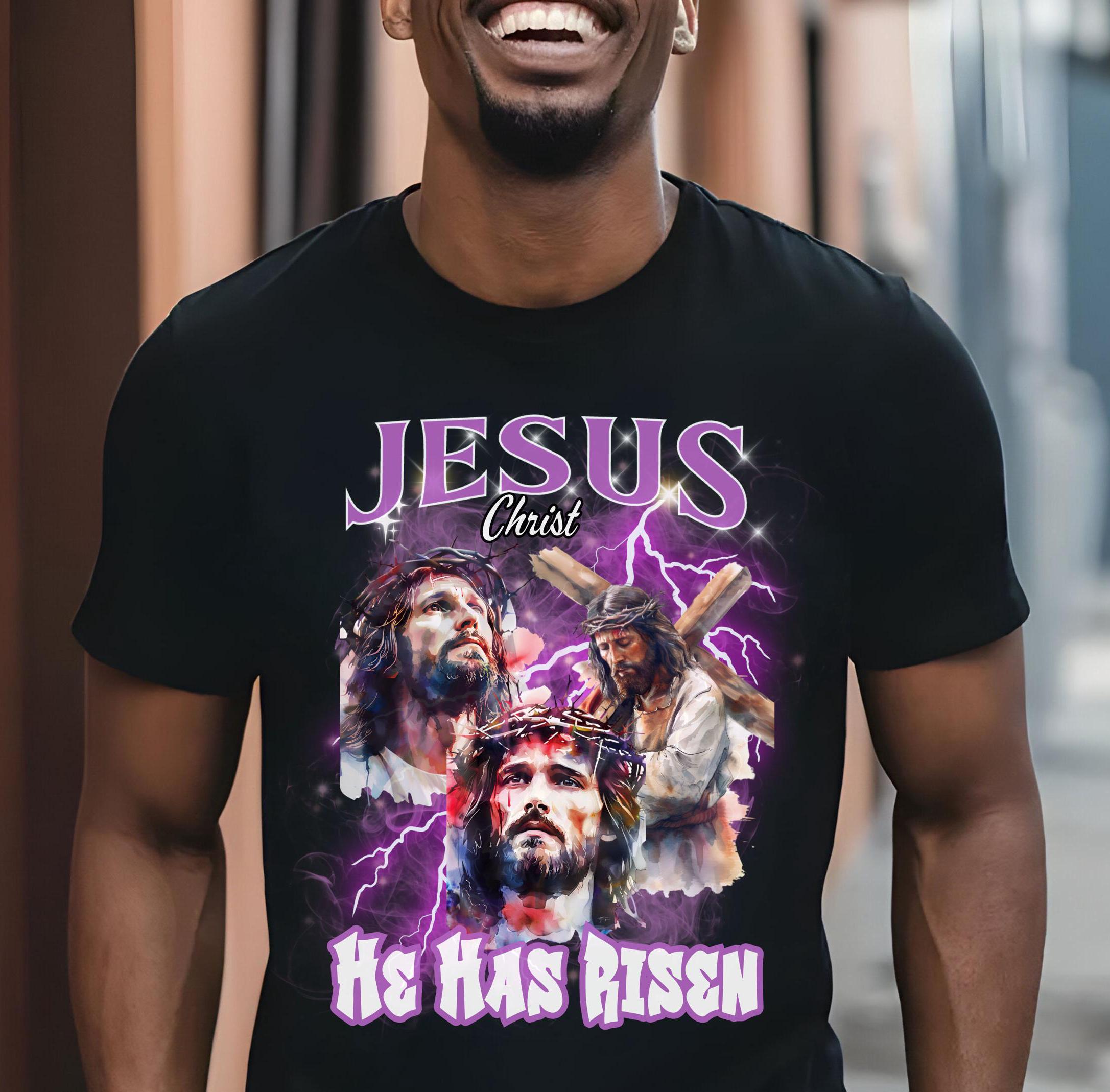 Christian Jesus Bootleg Rap Jesus Christ Shirt, Custom Easter