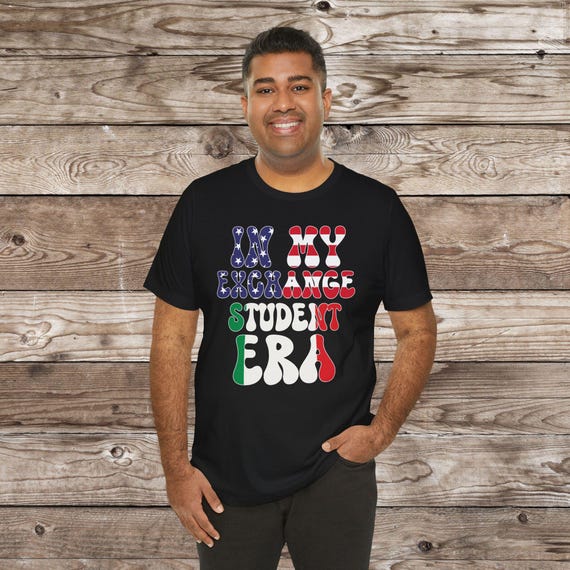 Exchange Student Custom Gift Unisex Short Sleeve T-shirt