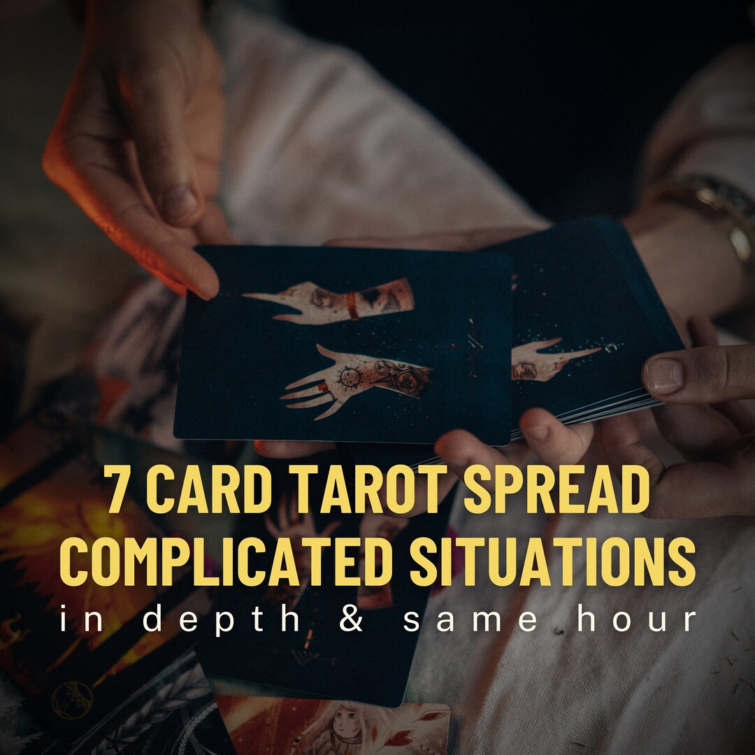 Fast 7 Card Tarot Reading / Detailed Tarot Reading / Same Hour Tarot
