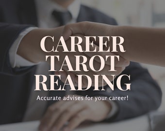 Same Hour Career Tarot Reading: Future Psychic Predictions, Career Guidance with Solmos