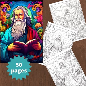 Coloring Pages Christian, Coloring Book for Adults, Christian Coloring Book, Printable PDF file, Instant download