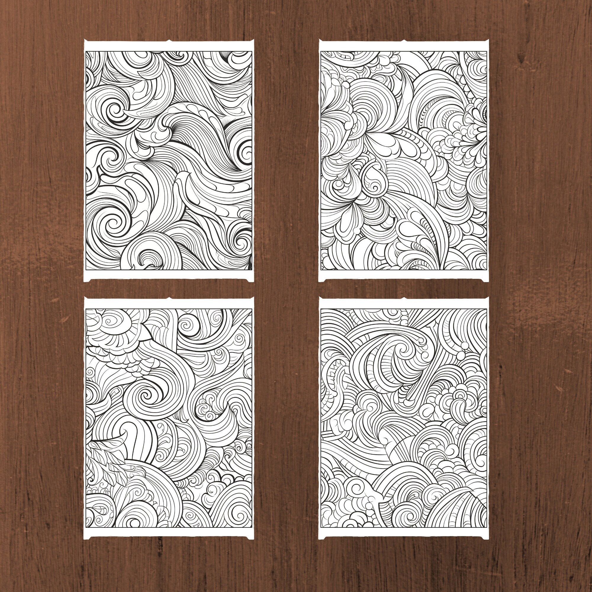 Incredible Pattern Coloring Pages, Coloring Book for Adults, Pattern ...