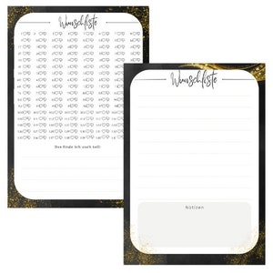 Duftparty – Wunschliste – Stand 04/25 - A5 – Digitaler Download