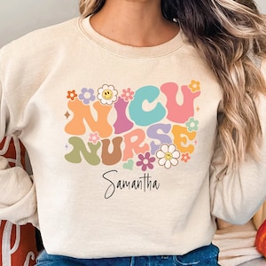 NICU verpleegster Sweatshirt | Neonatale intensive care verpleegster trui en hoodie