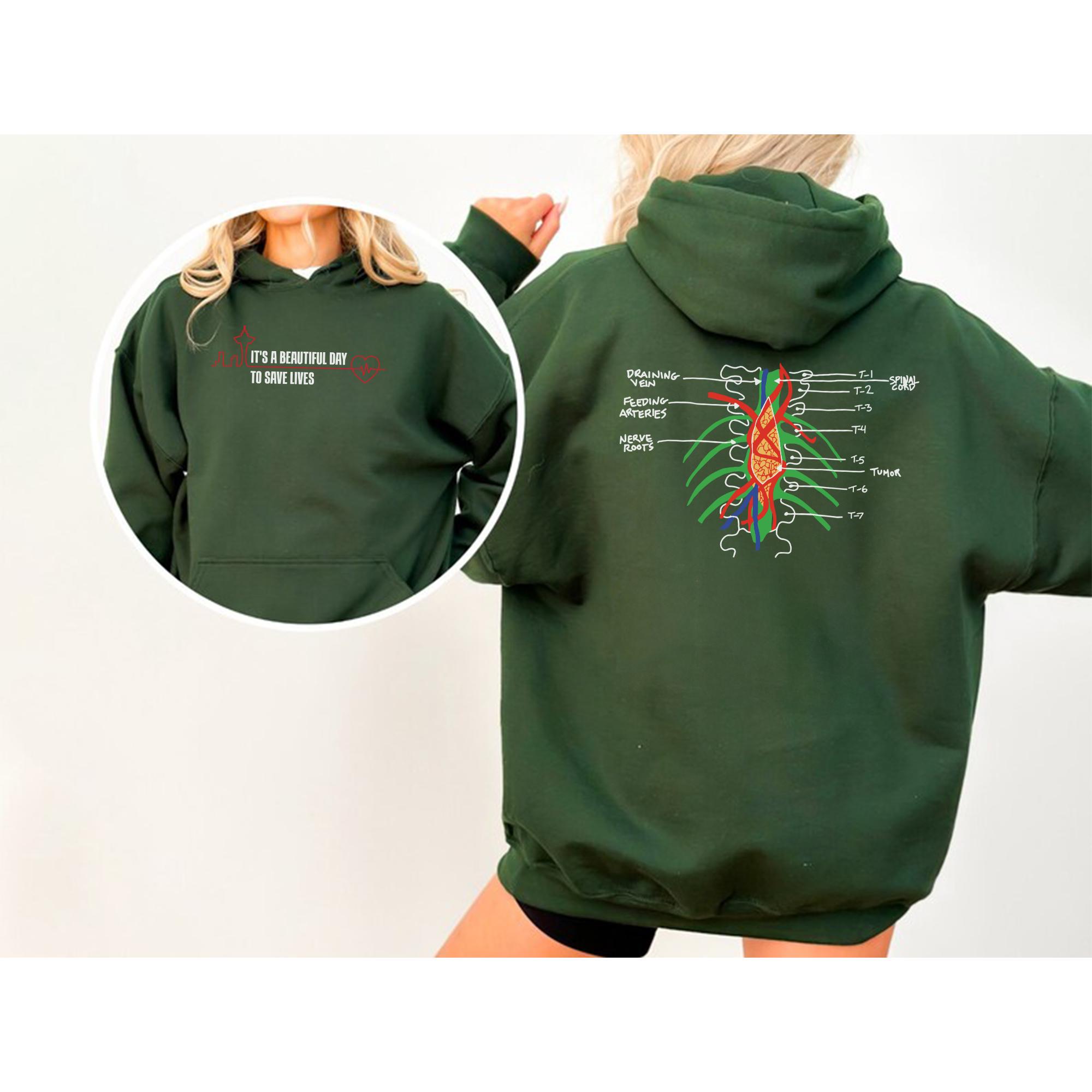 Hoodie for Greys Anatomy is Beautiful Day to Save Lives