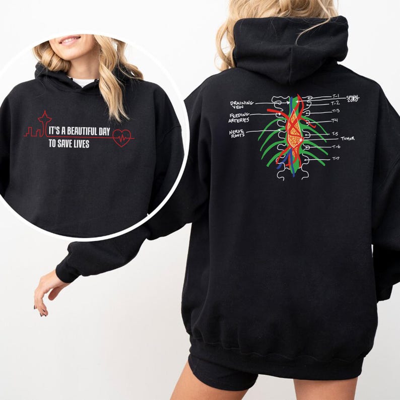 Grey's Anatomy "It is a beautiful day to save lives" Sweatshirt & Hoodie