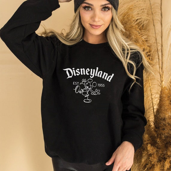 Mickey Disneyland Est 1955 Sweatshirt, Disney Vacation Sweatshirt