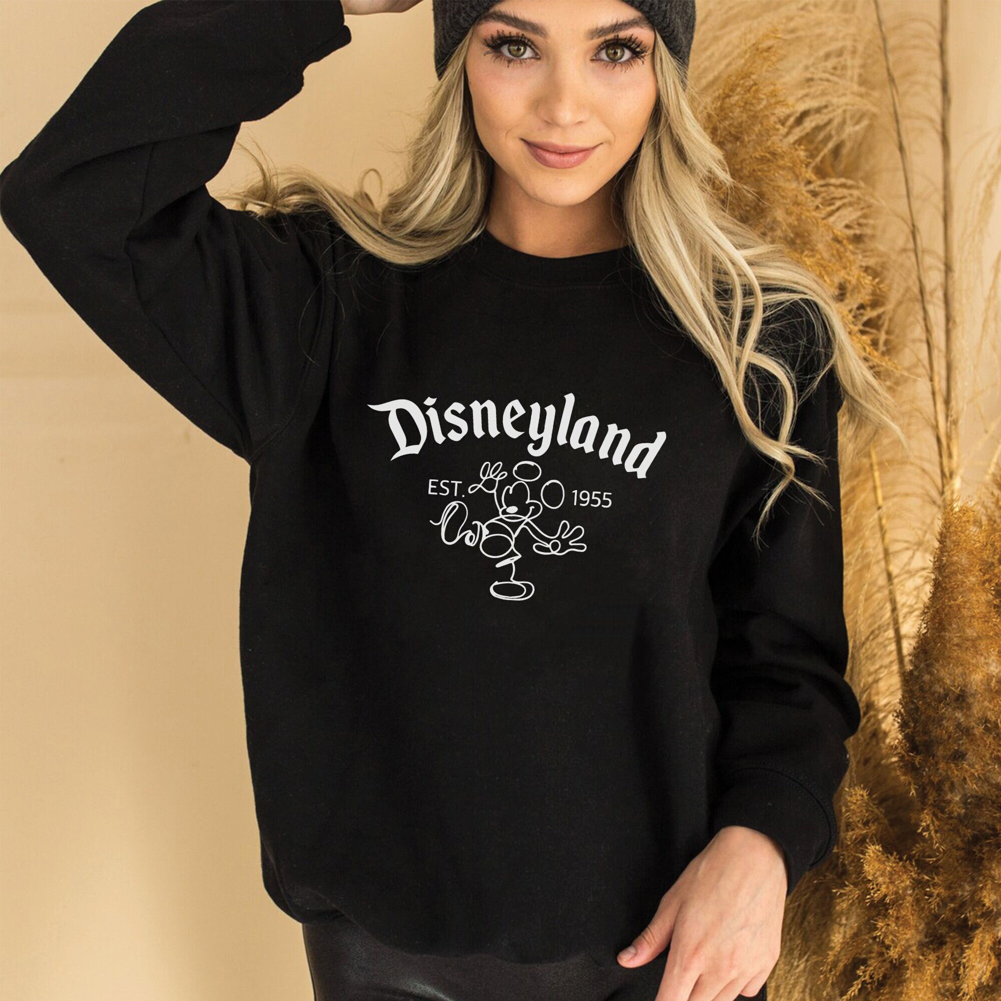 Mickey Disneyland Est 1955 Sweatshirt, Disney Vacation Sweatshirt 