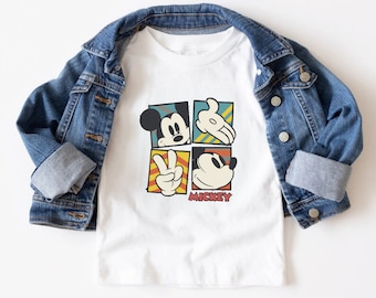 Disney Classic Mickey Mouse Pose Shirt, Mickey shirt, Disneyland Holiday Vacation Shirt, Disney Retro Shirt