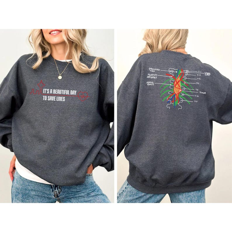 Grey's Anatomy "It is a beautiful day to save lives" Sweatshirt & Hoodie