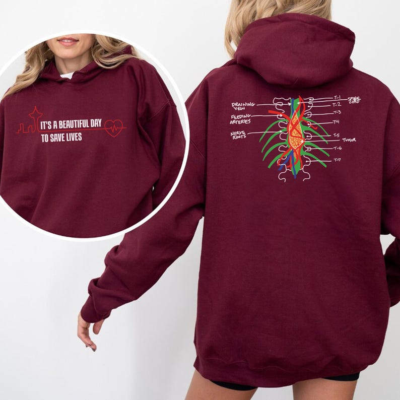 Grey's Anatomy "It is a beautiful day to save lives" Sweatshirt & Hoodie