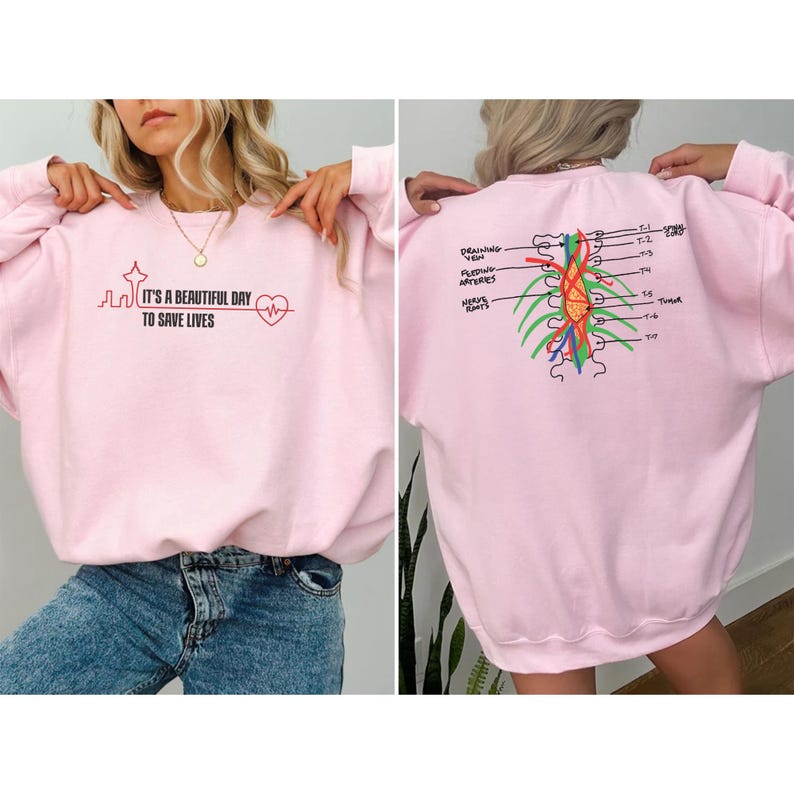 Grey's Anatomy "It is a beautiful day to save lives" Sweatshirt & Hoodie