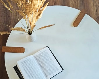 Concrete coffee table