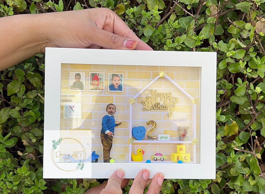 3D Display Wall Shadow Box Frame Art Gift for Kids - Etsy