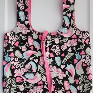 Eco-Friendly Foldable Cotton Tote Bag - Versatile Everyday Carryall - Reusable Grocery Shopper