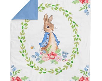 Pannelli in tessuto di cotone a forma di coniglio per trapuntatura, trapunte per bambini, 100% twill di cotone