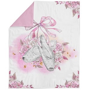 Ballet Shoes Cotton Fabric Panel: Quilting & Sewing Projects