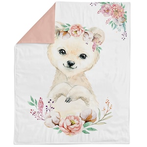 Winter Animals Fabric Panel for Quilting, Baby Fabric Panel, Cotton Fabric Panel for Baby Quilts, Quilting Panel, Blanket Panel