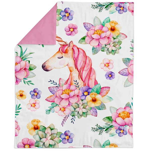 Unicorn Fabric Panel for Quilting, Baby Fabric Panel, Cotton Fabric Panel for Baby Quilts, Quilting Panel, Blanket Panel, Bedding Panel