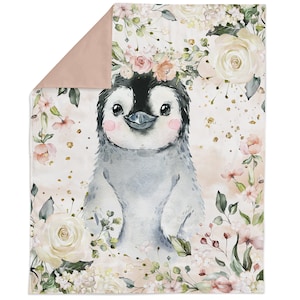 Winter Animals Fabric Panel for Quilting, Baby Fabric Panel, Cotton Fabric Panel for Baby Quilts, Quilting Panel, Blanket Panel