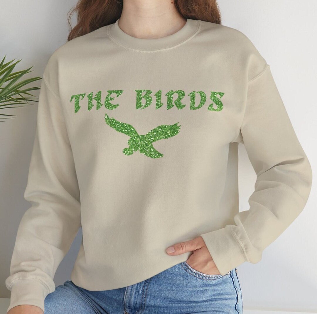 Glittered Philadelphia Eagles Ladies Glitter Sweatshirt the Etsy UK