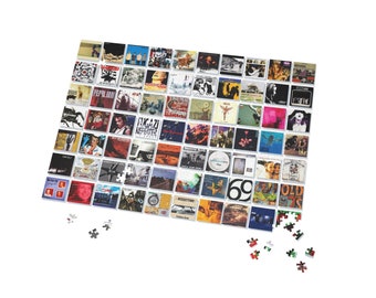 90s Alternative Rock Nostalgia Album Cover Puzzle (252, 500, 1000-Piece) - Premium Quality Jigsaw for Dedicated Grunge Music Enthusiasts