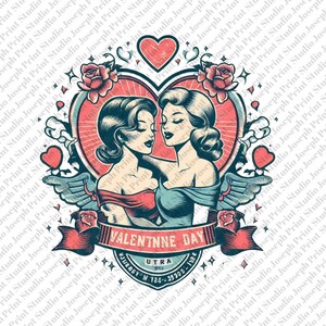 San Valentino retrò, 14 febbraio, San Valentino png, San Valentino png, Clipart retrò, regalo di San Valentino, biglietto di San Valentino, 14 febbraio