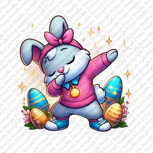 Cute Easter Bunny Png Sublimation Design, Happy Easter Day Easter Png, Easter Day Png, Easter holiday Png, western Easter png, good friday