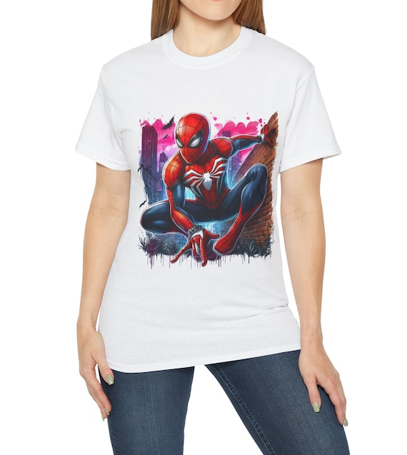 トップス LYFT SPIDER-MAN MULTI GRAPHIC VUNTAGE T Spider Man Clip Art, T-shirts, Posters, Spiderman Graffiti