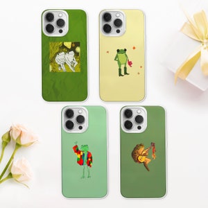 Süßer Cardigan Frosch MagSafe Handyhülle | Kröte Paar Frosch Handyhülle | Cowboy Frosch Handyhülle | iPhone 15 14 12 X | Samsung S23 S22 Hinweis 10