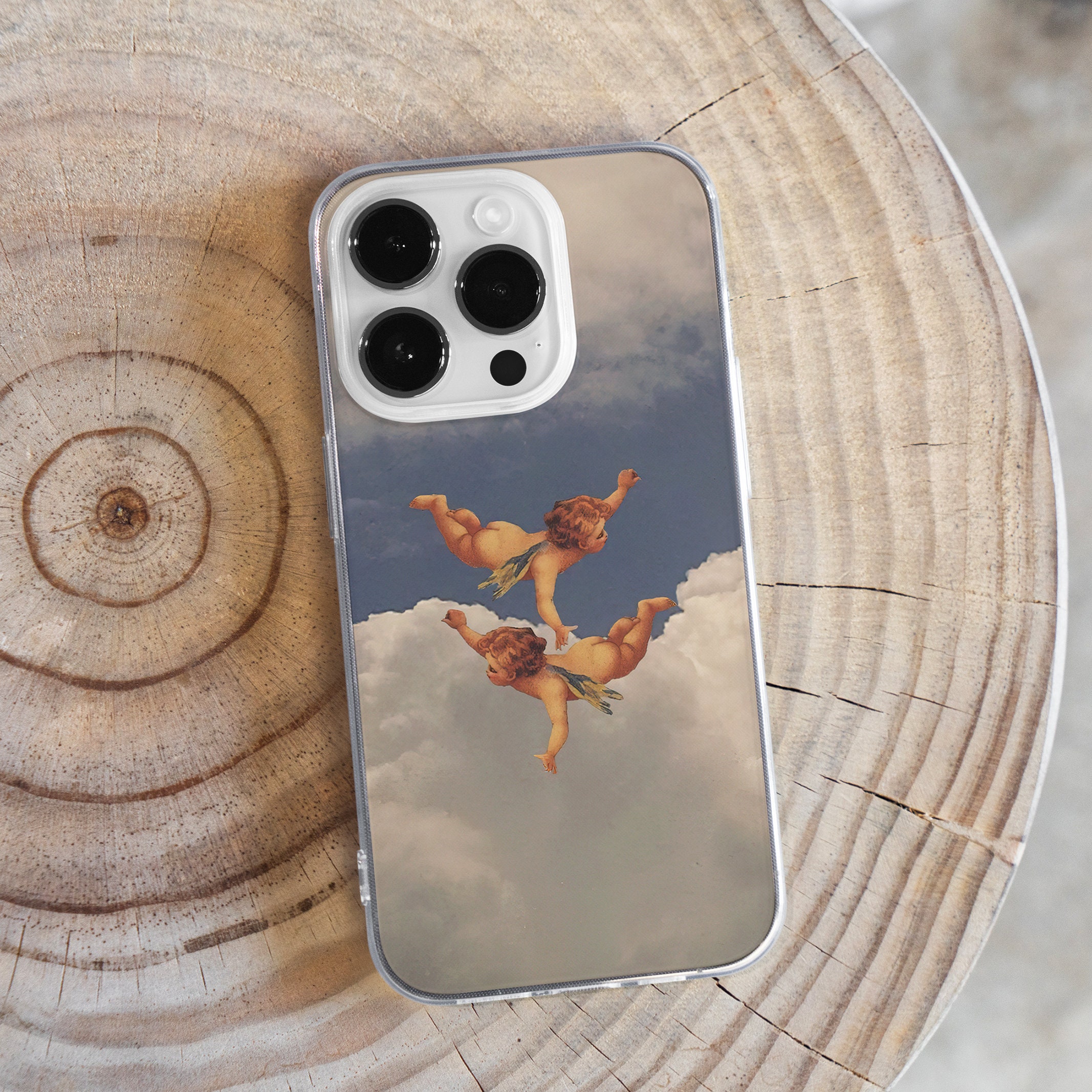 Angel Cherub Magsafe Phone Case | Renaissance Aesthetic