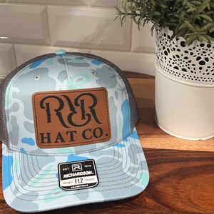 Custom Leather Patch Hat
