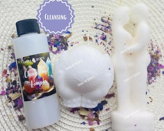 Cleanse My Path, Remove Witchcraft & Dark Energy, Cleansing Spell, Limpia mi camino, Elimina brujería y energía oscura, Hechizo de Limpia