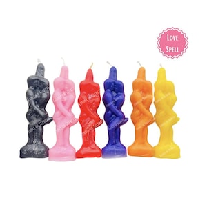 Couples Figure candles, Love Spells, Come To Me, Relationship Candles, Binding, Bend To me, Velas De Amor, Figura, Matrimonio, Ven a mi