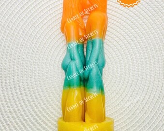 Open Roads Couple Candle, Help Open our path and Relationship, Prosperity, Abre Caminos, Abre nuestra relación, Prosperidad, Vela De Pareja