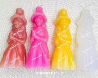 Velas Figura Bruja, Hechizos De Amor, Ven A Mí, Velas Caminos Abiertos, Dinero, Velas De Amor, Figura, Matrimonio, Velas de Bruja