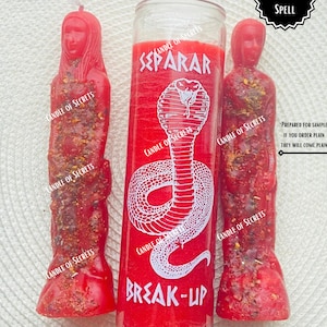Break Up Figure candles, Separation Candles, Velas con figuras de ruptura, Velas de Separación