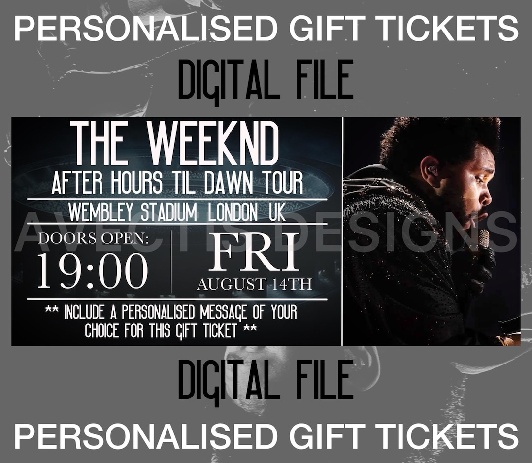testi the weeknd i was never there