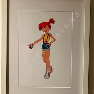 Misty | Pokémon | Ilustração sem rosto | Impressão A4