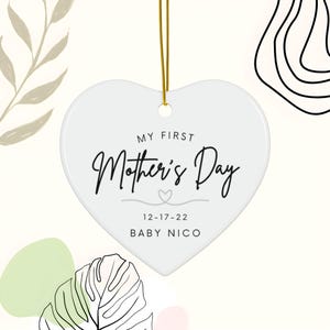 Mothers day gift for mom ornament custom present for mom gift for her mom appreciation
